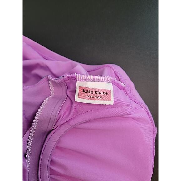 Kate Spade Colorblock One-Piece Swimsuit Raisin Small NWOT - Picture 9 of 10